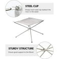 thumbnail image 3 of Folding Bonfire Rack Barbecue Rack Folding Steel Wire Mesh Picnic Barbecue Stove 56*56*43cm, 3 of 7