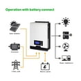thumbnail image 5 of 1000w 50/60Hz Low frequency DC 12V to AC 230V pure sine wave solar charger power supply hybrid inverter 1000 Watt ,Easy to Use, 5 of 8