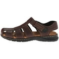 thumbnail image 2 of Dr. Scholl's Mens Gaston Leather Casual Fisherman Sandals, 2 of 6