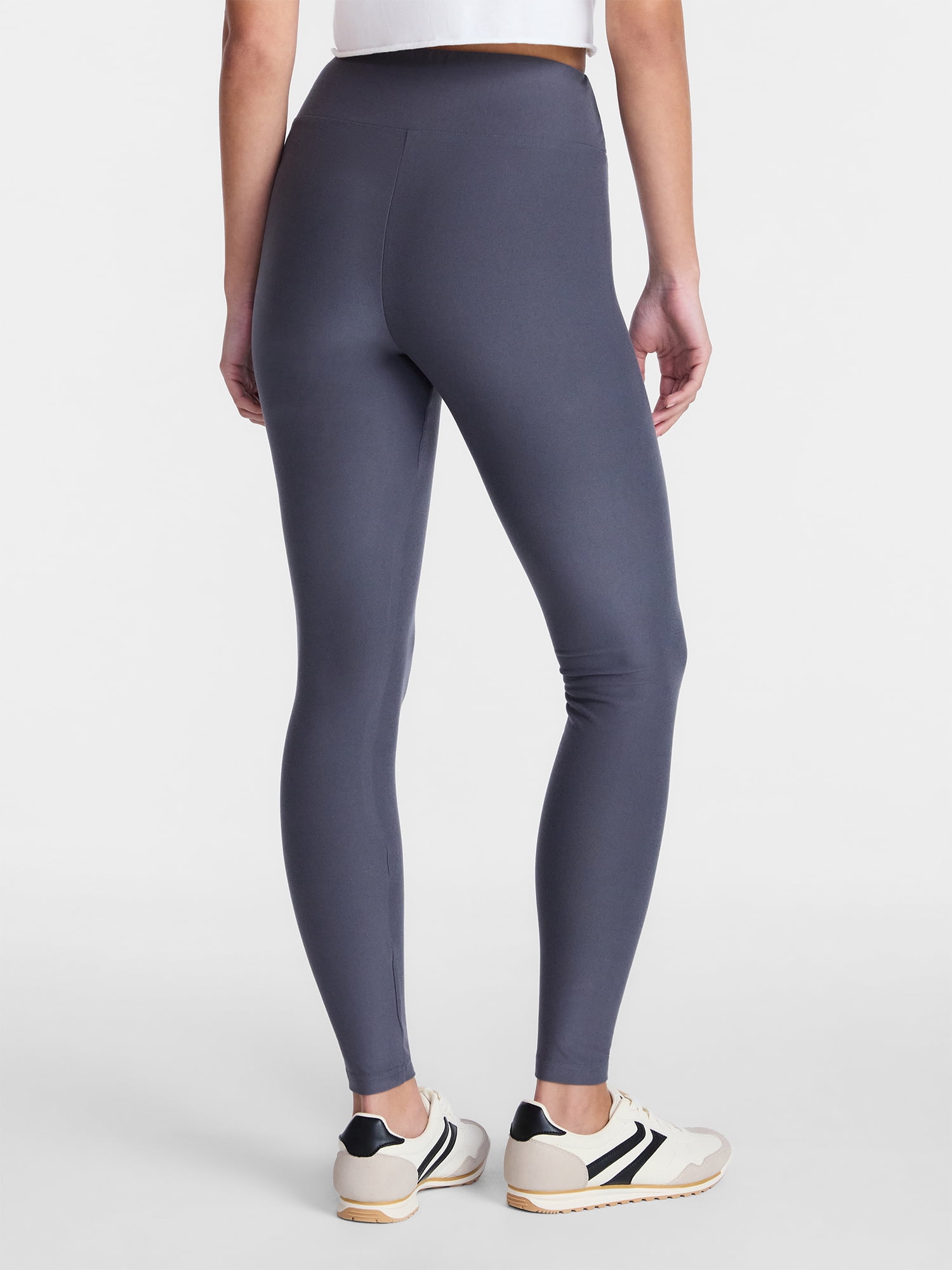 No Boundaries Super Soft Core Ankle Leggings, 27.5'' Inseam, Women's and Women's Plus XXS-4X