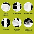 thumbnail image 3 of Zenna Home Station d'Assainissement Ergo Tub, Blanc, 3 of 5