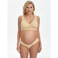 thumbnail image 2 of HBlife 6 Pack Womens Cotton Maternity Underwear,Healthy Maternity Pregnancy Panties Postpartum Mother Under Bump Underwear, 2 of 7