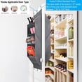 thumbnail image 5 of Door Shoe Rack with Large Deep Pockets, Hanging Shoe Organizer for Narrow Door, Shoe Rack for Door, Shoe Holder Hanging Shoe Rack for Closet Door, Grey, 5 of 6
