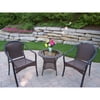 Oakland Living Tuscany All-Weather Wicker Patio Bistro Set