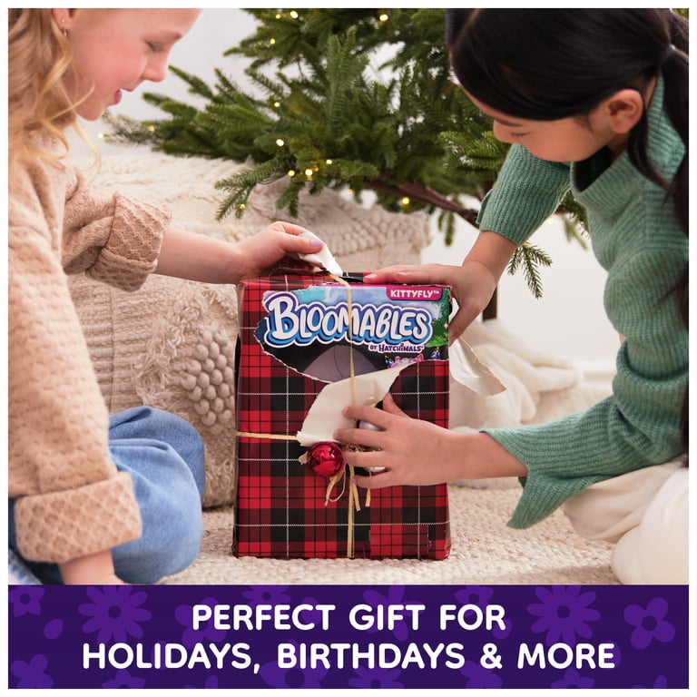 HATCHIMALS BLOOMABLES – Kittyfly Peluche Interactivo Con Transformación Mágica, Más De 100 Sonidos, Regalo Para Niñas 5+