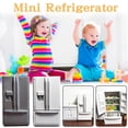 thumbnail image 1 of Xihbxyly Refrigerador para Casa de Muñecas a Escala 1:12, Elegante Diseño Blanco, Artesanía de Madera, Modelo En Miniatura para Casa de Muñecas, Juguete Ideal, Complemento Decorativo para El Hogar, J, 1 of 4