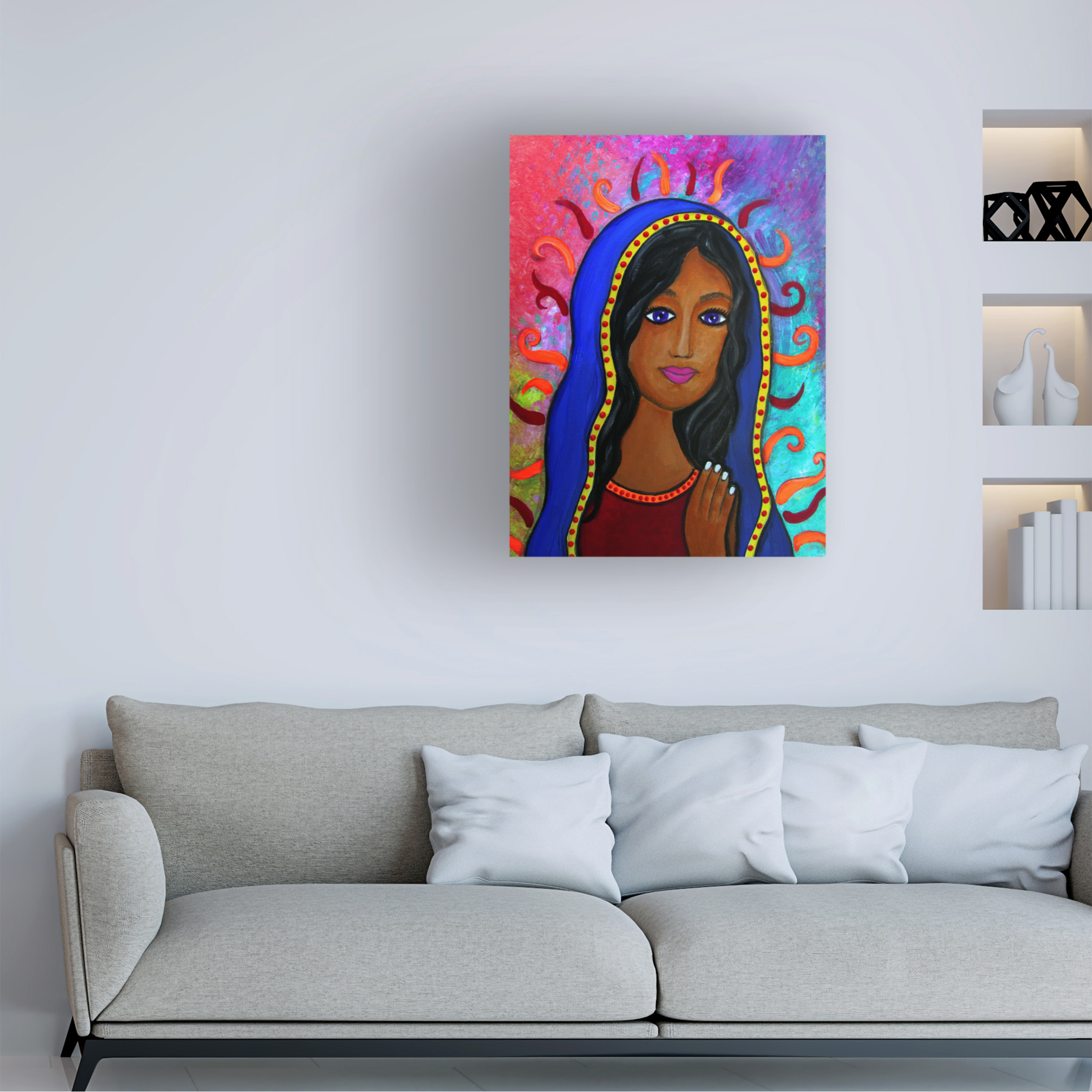 Trademark Fine Art 'Our Lady Of Guadalupe' Canvas Art by Prisarts