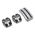 thumbnail image 1 of Accesorios Únicos 3 Pcs Cubiertas de Pedal de Acelerador Manual para Ford Focus 3 2012-2016 Acero Inoxidable Tono Plateado, 1 of 1