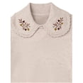 thumbnail image 2 of Modern Moments by Gerber Sweater with Embroidered Collar, Sizes 12 Months - 5T, 2 of 6