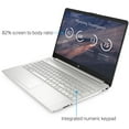thumbnail image 3 of HP 15.6" FHD Touch-Screen Laptop, AMD Ryzen 7 4700U Processor, 8GB Memory 1TB SSD, Windows 10 Home Operating System, Natural Silver, Bundle with USB Hub, 3 of 5
