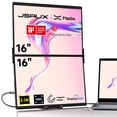 thumbnail image 1 of Monitor Portátil JSAUX FlipGo 16" 2.5K IPS Diseño Magnético para Windows, Linux, MacOS, 1 of 9