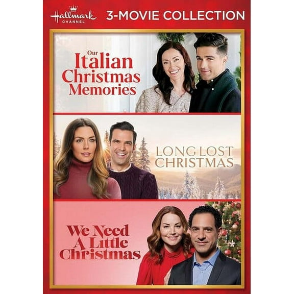 Hallmark Channel 3-Movie Collection (Our Italian Christmas Memories / Long Lost Christmas / We Need a Little Christmas) (DVD), Hallmark, Drama