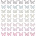 thumbnail image 1 of 48 parches de encaje de mariposa de 8 colores - Parches de organza de mariposa 3D de doble capa con perla de imitación para decoración de fiestas y bodas, 1 of 5