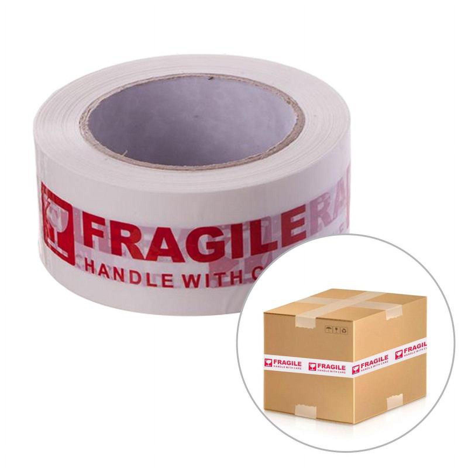 Fragile, Please Be Gentle Shipping Tape - Cream/Black