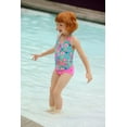 thumbnail image 4 of Made in USA Girls UPF 50+ Swimming Briefs | Turquoise, 4 of 4