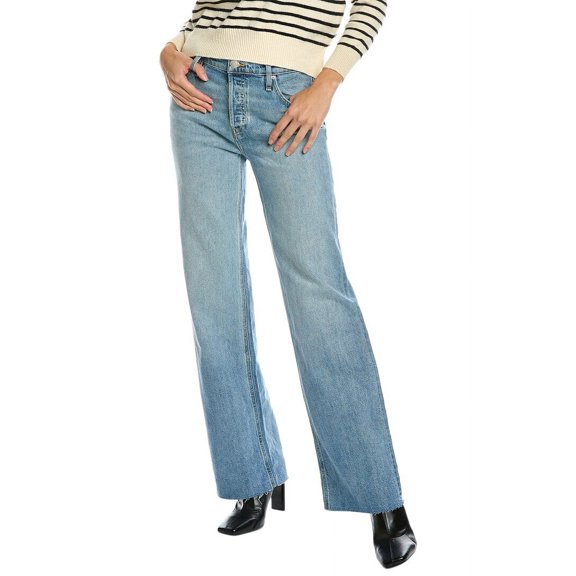 HUDSON Jeans womens  Celestial High-Rise Wide Leg Jean, 31, Blue