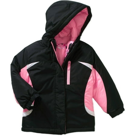 Baby Toddler Girls' 3 in 1 Ski/Snowboard Jacket with Removable Inner Layer