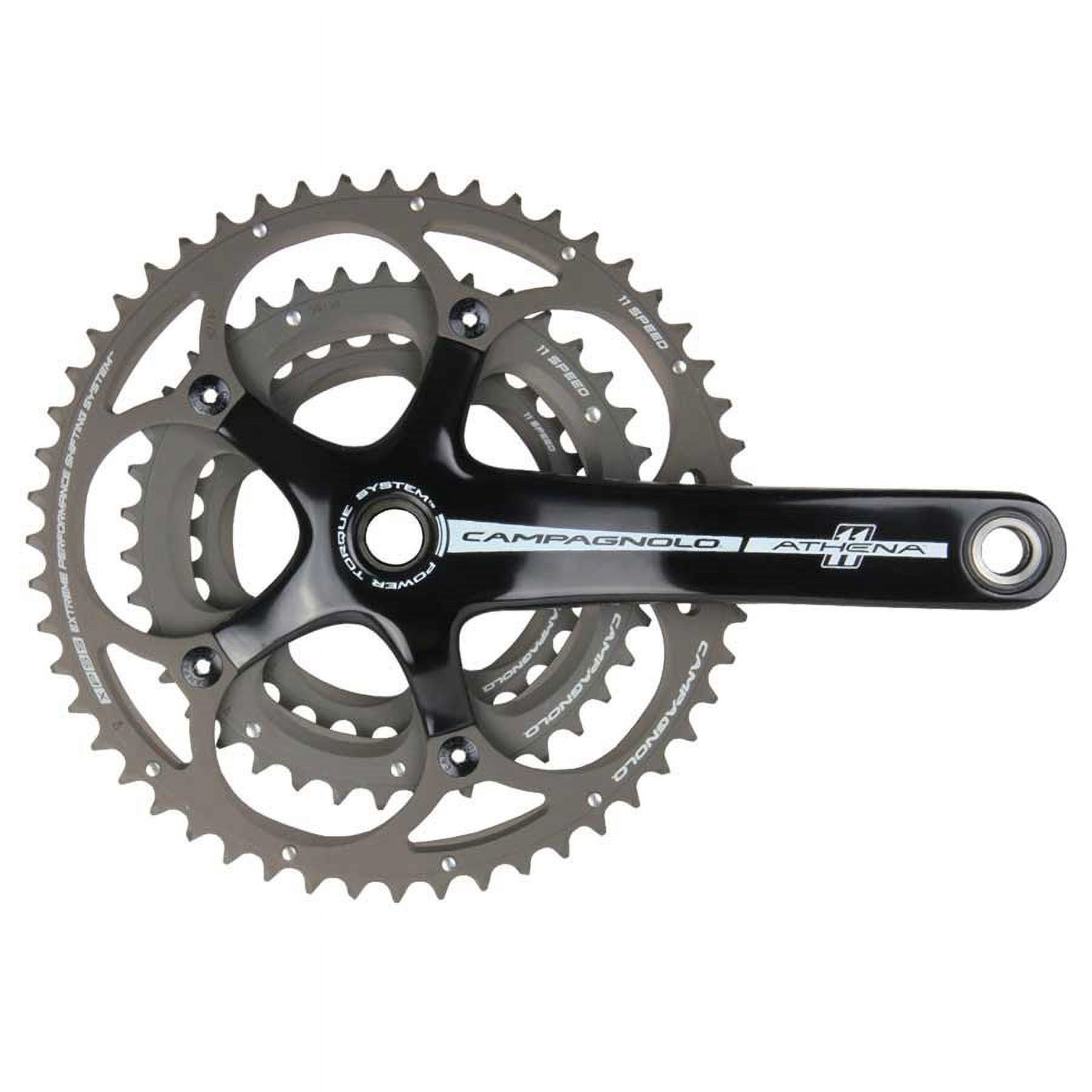 Campagnolo - ATHENA ジャンク Campagnolo Athena Triple Crank 172.5mm, 52-39-30, Black