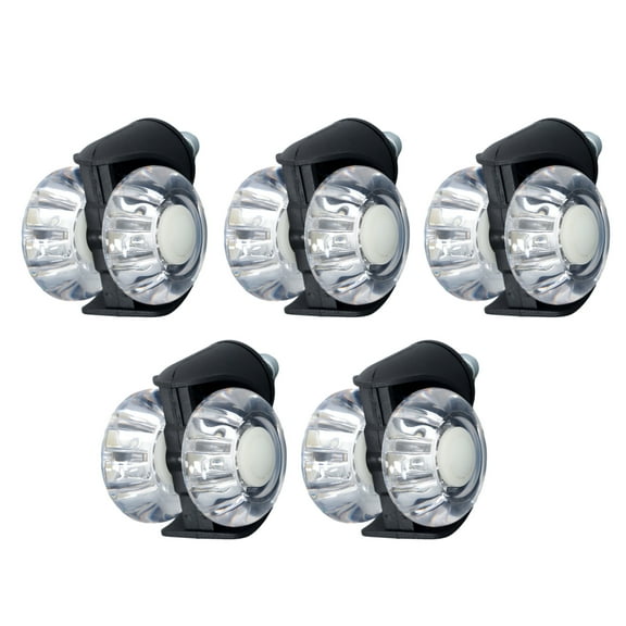 findmall 5 Pack 2 Inch Heavy Duty Office Chair Caster Rubber with 360° Swivel Wheels