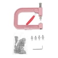 thumbnail image 2 of Here's a refined and professional product description based on the input you provided:\n\n \n\n**Manual Rivet Beading Machine – Pink | Easy to Use, 2 of 5