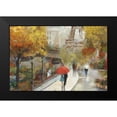 thumbnail image 2 of Pearce, Allison 18x13 Black Modern Framed Museum Art Print Titled - Parisian Avenue, 2 of 5