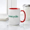 thumbnail image 4 of CafePress - Reduce.Reuse.Recycle. Large Mug - 15 oz Ceramic Large White Novelty Mug, 4 of 4