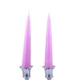 thumbnail image 6 of Traditional Danish Style Pointed Taper Candles - 6 Inch - Pairs, 6 of 7