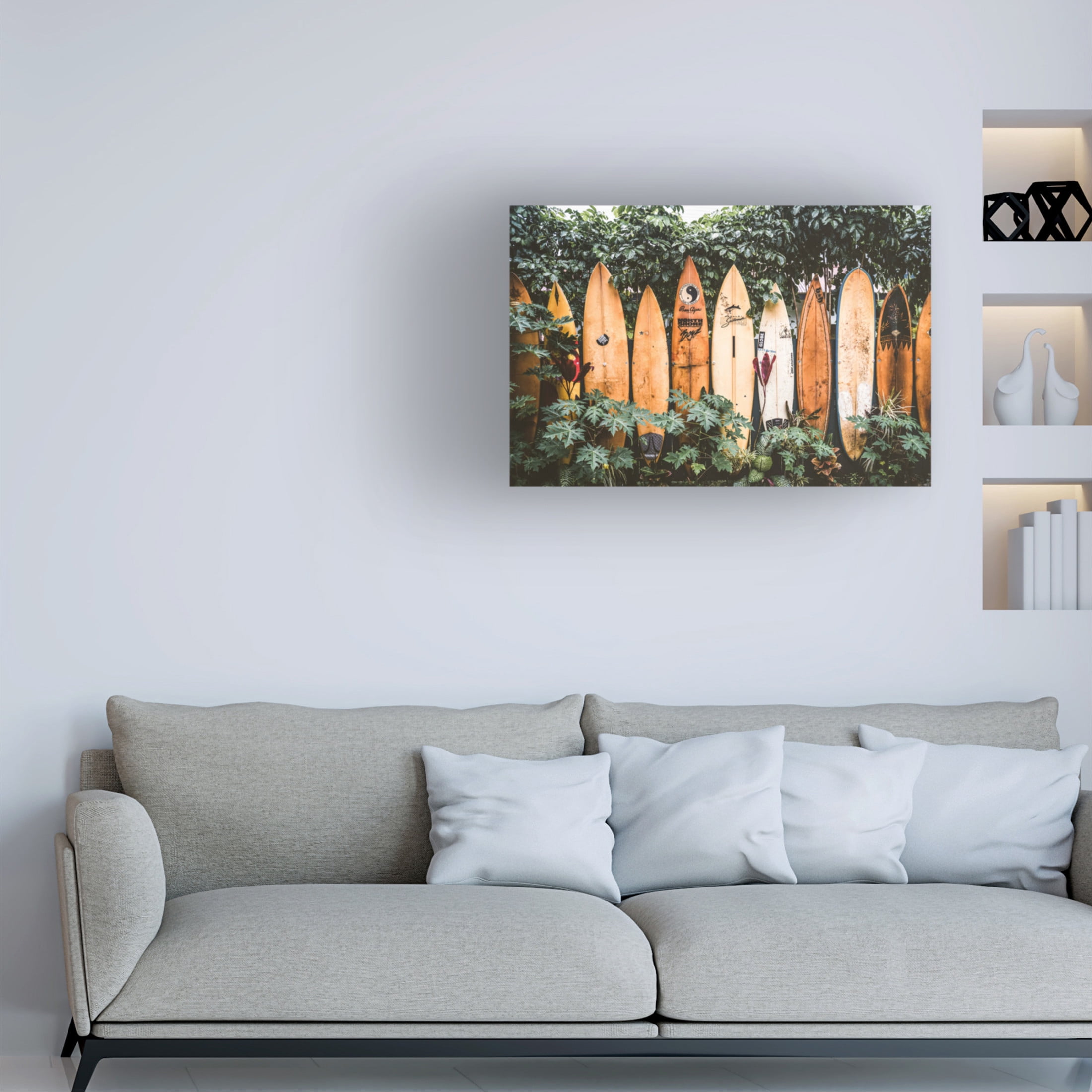 Canvas Wall Art - Krista Broadway 'Lawtey' Wall Art for Living Room, Bedroom, or Office Décor by Trademark Fine Art - 19 x 12 Inches