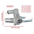 thumbnail image 5 of Toma De Agua Con Termostato P/ Lincoln Mks Mkt Mkx Mkz 3.7l, 5 of 5
