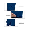 thumbnail image 3 of Little Donkey Andy Men's Waterproof Lightweight Rain Pants Breathable Windproof Hiking Golf Fishing Pants Vallarta Blue XXL, 3 of 7