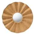 thumbnail image 2 of bali & pari Palm Coastal Wall Mirror, Light Honey, 2 of 4