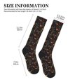 thumbnail image 2 of Compression Socks for Women and Men - Pumpkin Plant Garden Compression Socks Circulation for Workout, 2 of 8