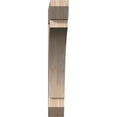 thumbnail image 2 of Ekena Millwork 3 1/2"W x 24"D x 24"H Thorton Slat Smooth Bracket, Douglas Fir, 2 of 4