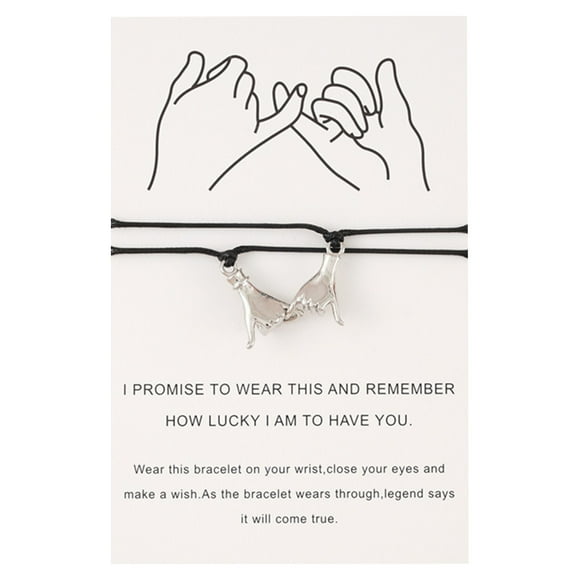 CBYHMELIVE Distance Matching Bracelets for Couples Best Friend Friendship Bracelet Mother Daughter Girl Him Her Girlfriend Boyfriend Rubberband Bracelets Kit Bracelets for Women Trendy Rose Gold