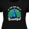 thumbnail image 4 of Inktastic Peacock Women's Plus Size T-Shirt, 4 of 5