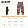 thumbnail image 3 of Balery Vintage Halloween Black Cat Pantalones de pijama para mujer, pijamas ultraligeros, pantalones de estar por casa-3X-Large, 3 of 6