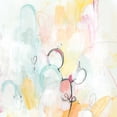 thumbnail image 2 of Vess, June Erica 15x15 White Modern Wood Framed Museum Art Print Titled - Quarter Note I, 2 of 4