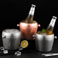 thumbnail image 4 of Cubo De Hielo De 1 Litro, Recipiente Congelado De Acero Inoxidable Multifuncional Con Cuerpo Engrosado Y Diseño De Doble Pared Para Vino, Champán, Cócteles, 4 of 7