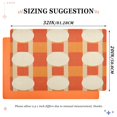 thumbnail image 6 of Yayeee Doormat for Inside 20"x32" Absorbent Low-Profile Washable Non-Slip Rubber Backed Entryway Rug, Beige Geometric Circles, 6 of 8