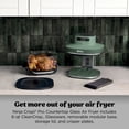 thumbnail image 3 of Ninja Crispi Pro Glass Air Fryer 6-Qt, 4-in-1, Air Fry Bake Recrisp Dehydrate, Dishwasher Safe, AS100GN, 3 of 9