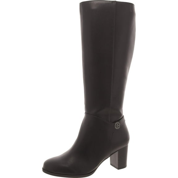 Giani Bernini Womens Adonnys Faux Leather Tall Knee-High Boots