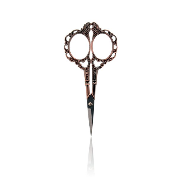Tijeras clásicas de acero inoxidable con forma de flor de ciruelo, tijeras pequeñas exquisitas hechas a mano, tijeras de alambre para ventanas para el hogar