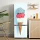 thumbnail image 3 of Pegatinas de pared para puerta de refrigerador con diseño de donuts y helado, papel tapiz de PVC autoadhesivo para cocina, cubierta para puerta de refrigerador, decoración, 3 of 5