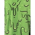 thumbnail image 4 of Ghostbusters Men's Slimer Character Hooded Fleece One Piece Union Suit Costume Pajama, 4 of 7