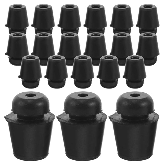 Shisuyan 20pcs Universal Rubber Car Door Shocks Absorber Buffer Pads for Front and Rear Doors Anti-Collision Protector Hood Cushioning Pads Car Accessories