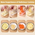 thumbnail image 7 of Clearance! Vegetables Grater With Handle Potato Carrot Horseradish Cheese Fruits Grater With Tray, 7 of 7