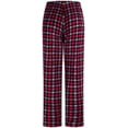 thumbnail image 6 of SofiePJ, Women's, Plush Fleece Pant Pajama Gift Set with Socks, Red Black, S, 6 of 6
