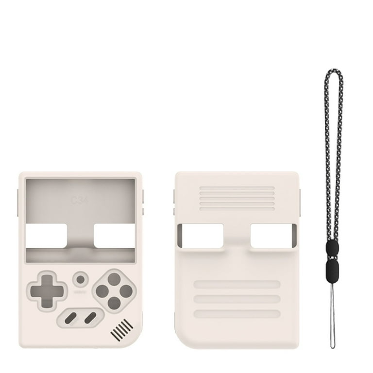 Silicone Protective Case for Anbernic RG35XX Plus,Soft Sleeve Cover Protector for Retro Handheld Game Console Accessories with Lanyard,Anti-Scratch Silicone Protective Case for Anbernic RG35XX Plus,Soft Sleeve Cover Protector for Retro Handheld Game Console Accessories with Lanyard,Anti-Scratch