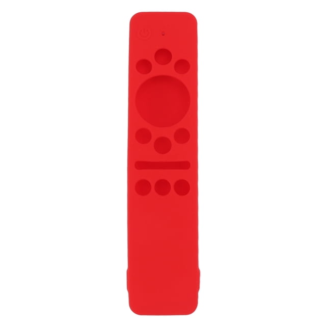 Housse de Protection Télécommande, Étui Télécommande Souple Antidérapant en Silicone pour TV Rouge, Bleu, Vert Fluorescent, Violet, Noir, Gris