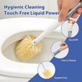 thumbnail image 4 of Toilet Brush and Holder Set, Reusable Bathroom Cleaning Supplies with Cleaners Dispenser, Toilet Bowl Brush with Solid Handle and Durable Bristles for Bathroom Cleaning, 4 of 6
